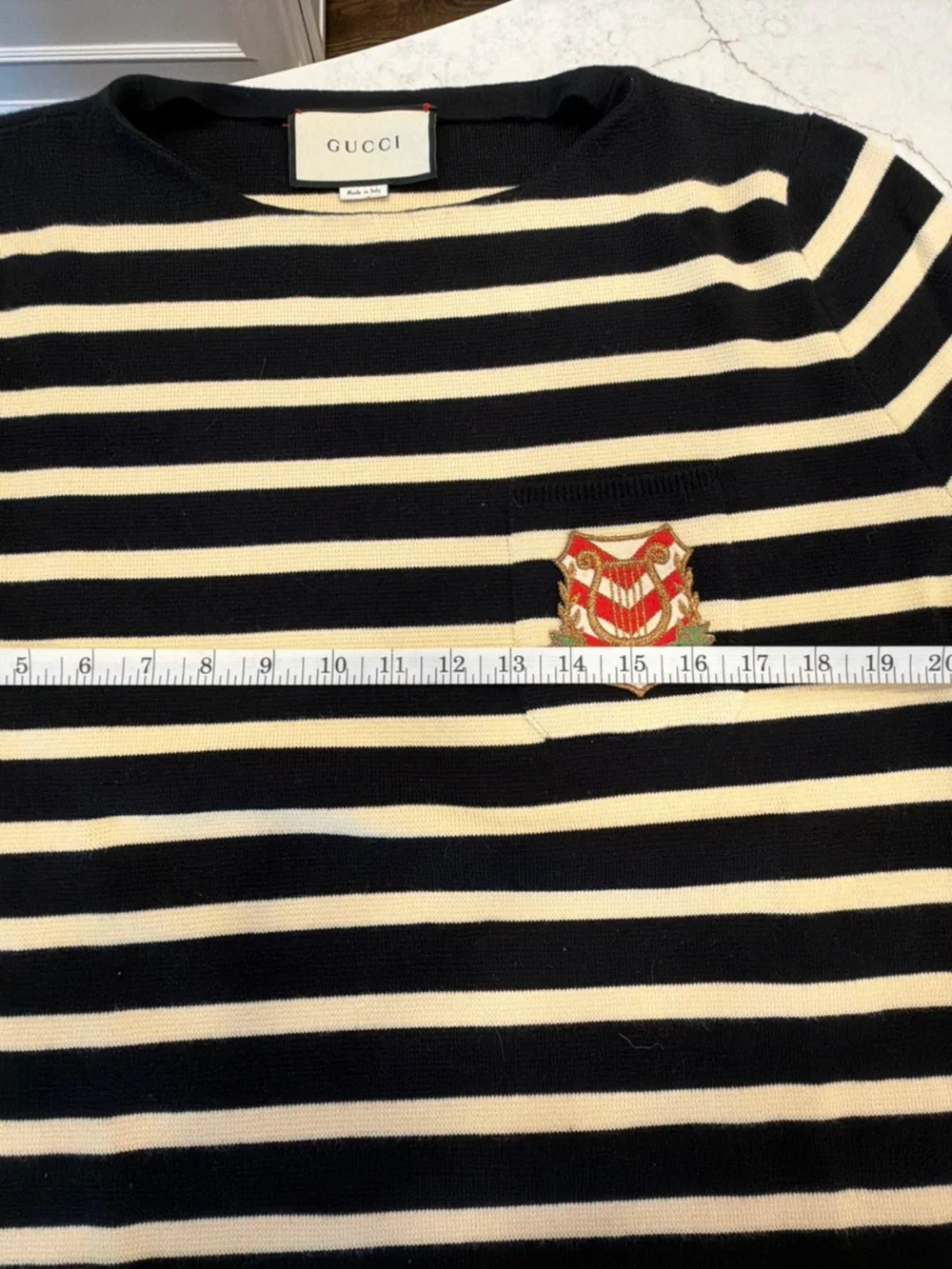 Gucci striped pullover